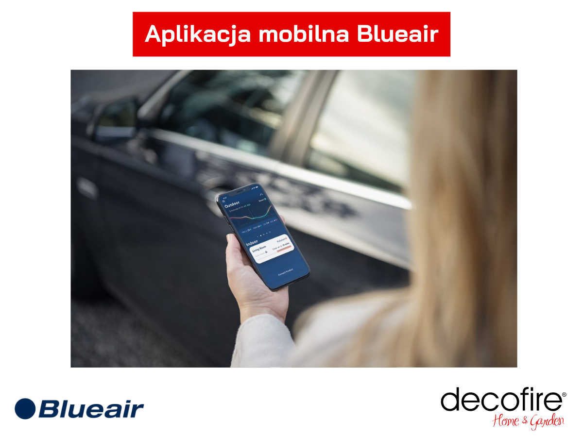 Aplikacja mobilna Blueair