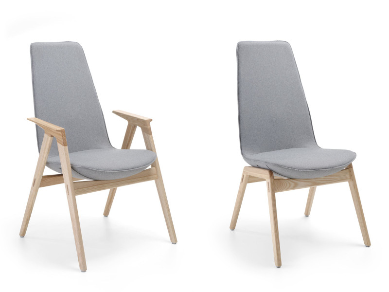 Krzesła marki Bejot z kolekcji LUMI - styl skandynawski