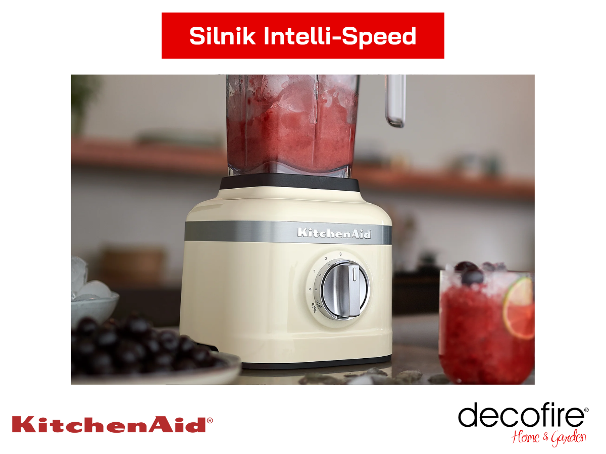 Silnik Intelli-Speed w blenderze kielichowym K150 Almond Cream KitchenAid