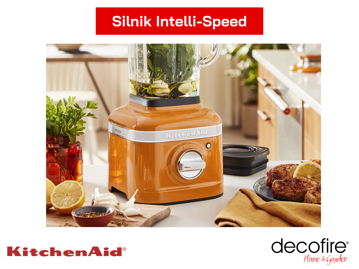 Silnik Intelli-Speed w blenderze kielichowym K400 Artisan 1,4 l Honey KitchenAid