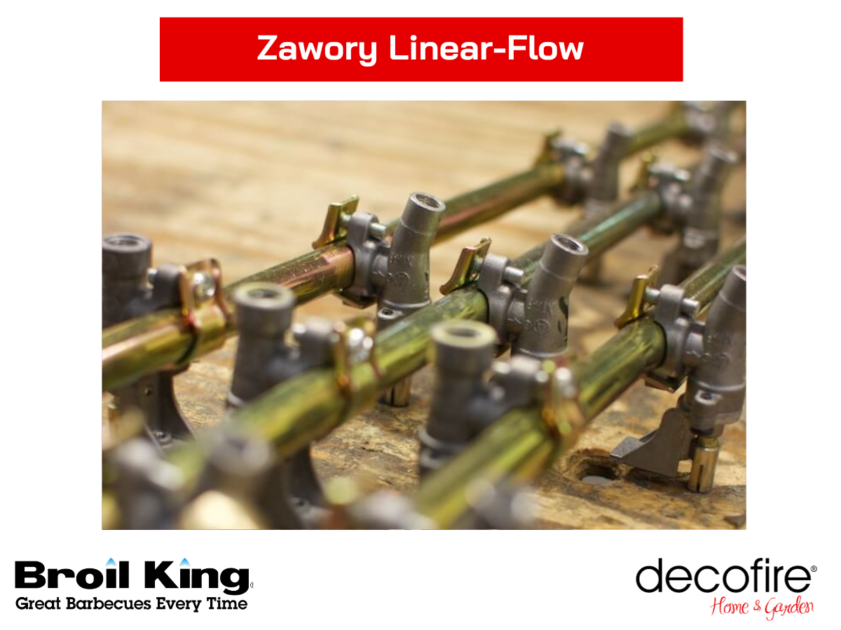 Zawory Linear-Flow w grillu gazowym Broil King Crown 410