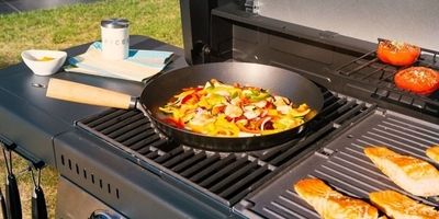 Culinary Modular System pozwala na wymianę środków grilla, a tym samym na grillowanie na różnych akcesoriach (patelni, woku, czy kamieniu do pizzy).
