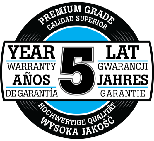 5 lat gwarancji