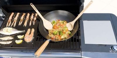 Wok idealnie nadaje się do użytkowania na grillach Campingaz z systemem Culinary Modular.