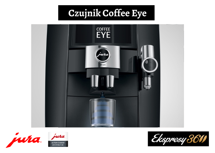Ekspres do kawy Jura J8 twin Diamond Black (EA) z czujnikiem Coffee Eye