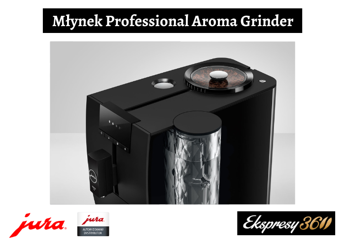 Ekspres do kawy Jura ENA 4 Full Metropolitan Black (EB) z młynkiem Professional Aroma Grinder
