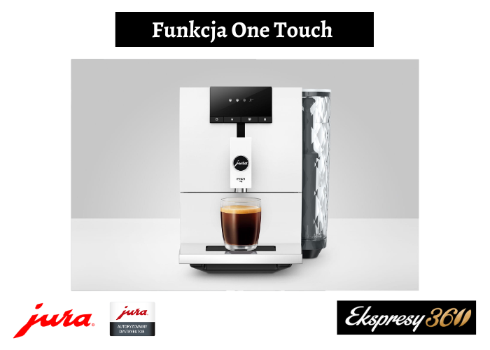 Ekspres do kawy Jura ENA 4 Full Nordic White (EB) z funkcją One Touch