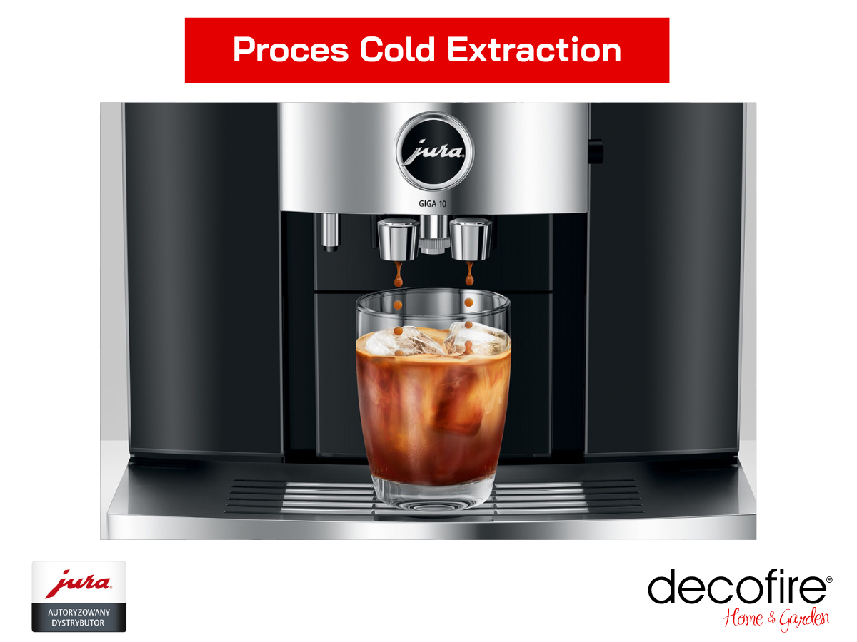 Ekspres do kawy Jura GIGA 10 Diamond Black (EA) z procesem Cold Extraction