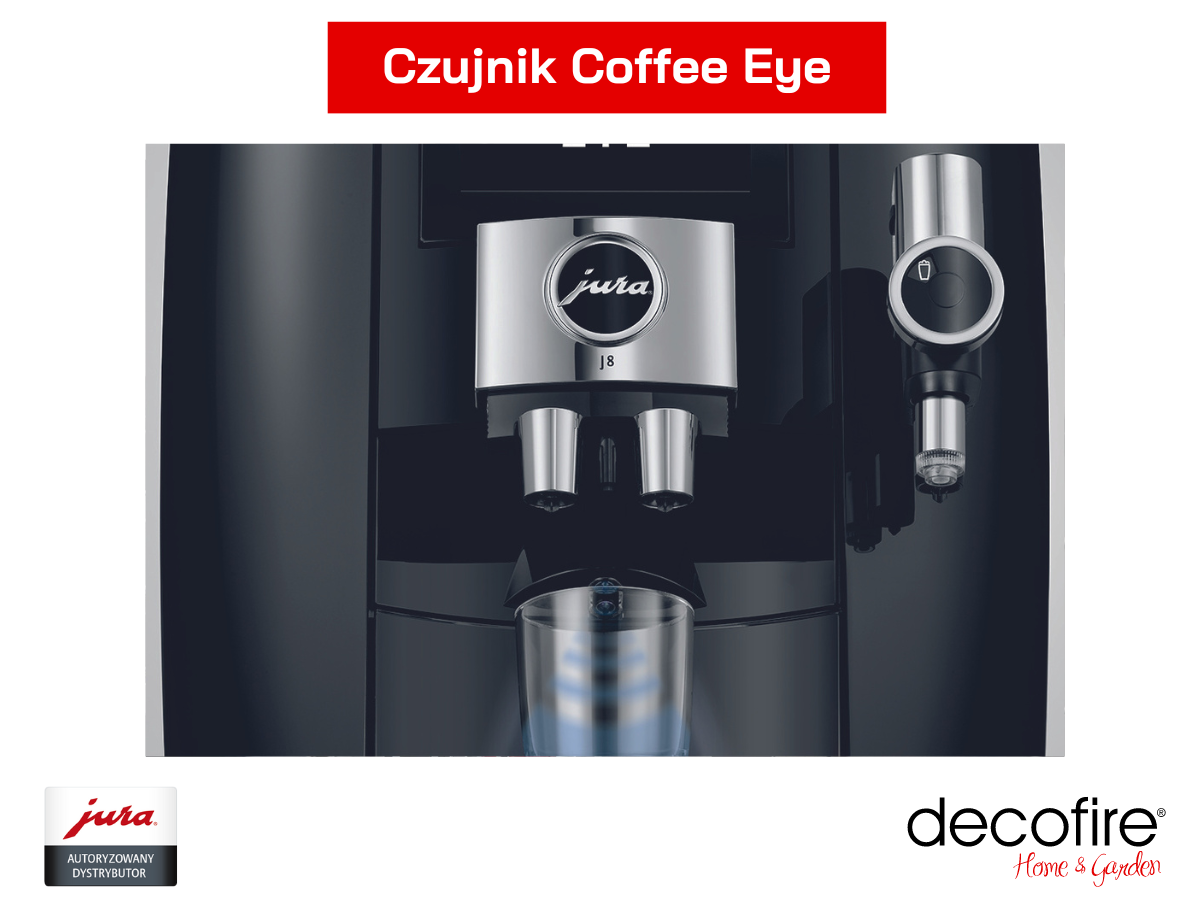 Ekspres do kawy Jura J8 Piano Black (EA) z czujnikiem Coffee Eye