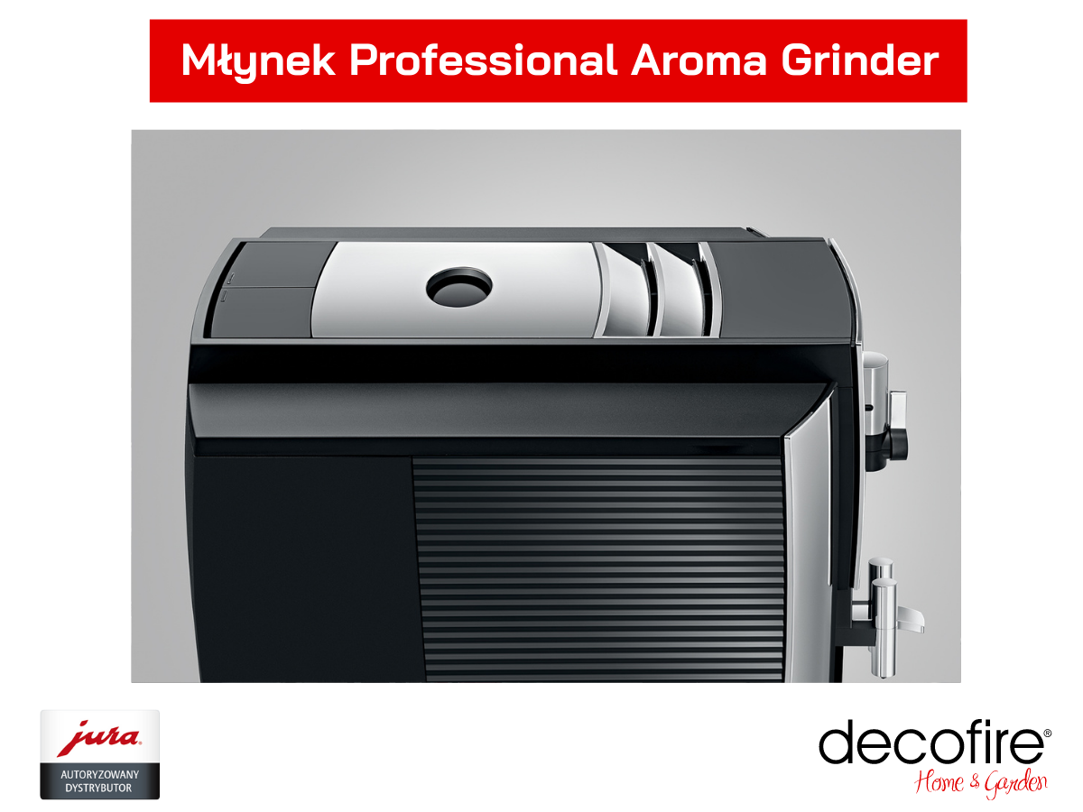 Młynek Professional Arome Grinder w ekspresie Jura S8 Chrome