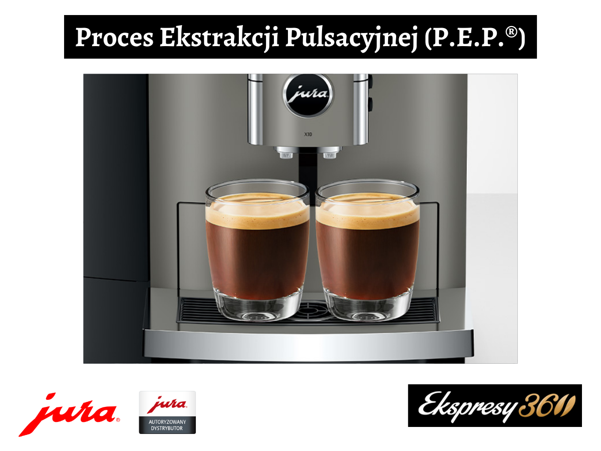 Ekspres do kawy Jura X10 Dark Inox (EA) P.E.P.
