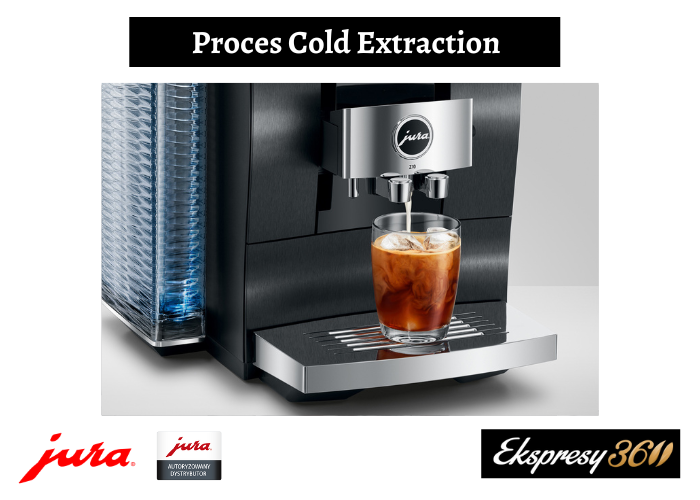 Proces Cold Extraction w ekspresie Jura Z10 Aluminium Black