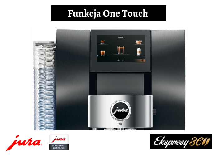 Funkcja One Touch Jura Z10 Aluminium Dark Inox (EA)