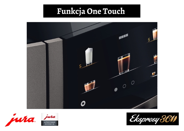 Funkcja One Touch ekspres Jura J8 (EA)