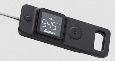Wysokiej jakości termometr firmy Enders z wyświetlaczem LCD z podświetleniem LED. 