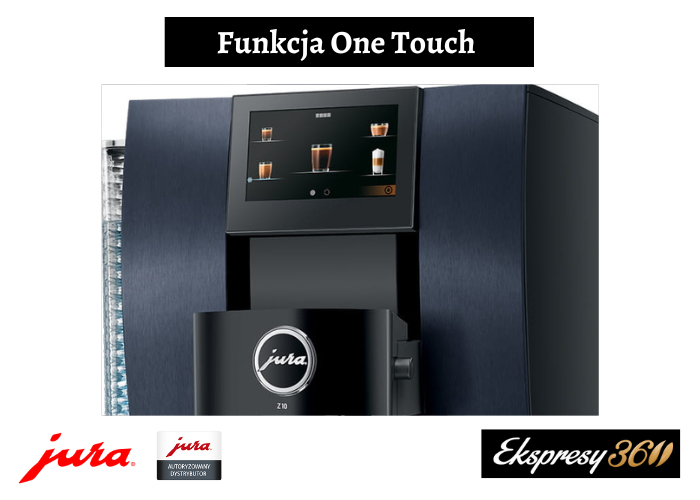Funckja One Touch w ekspresie do kawy Jura Z10 (EA)