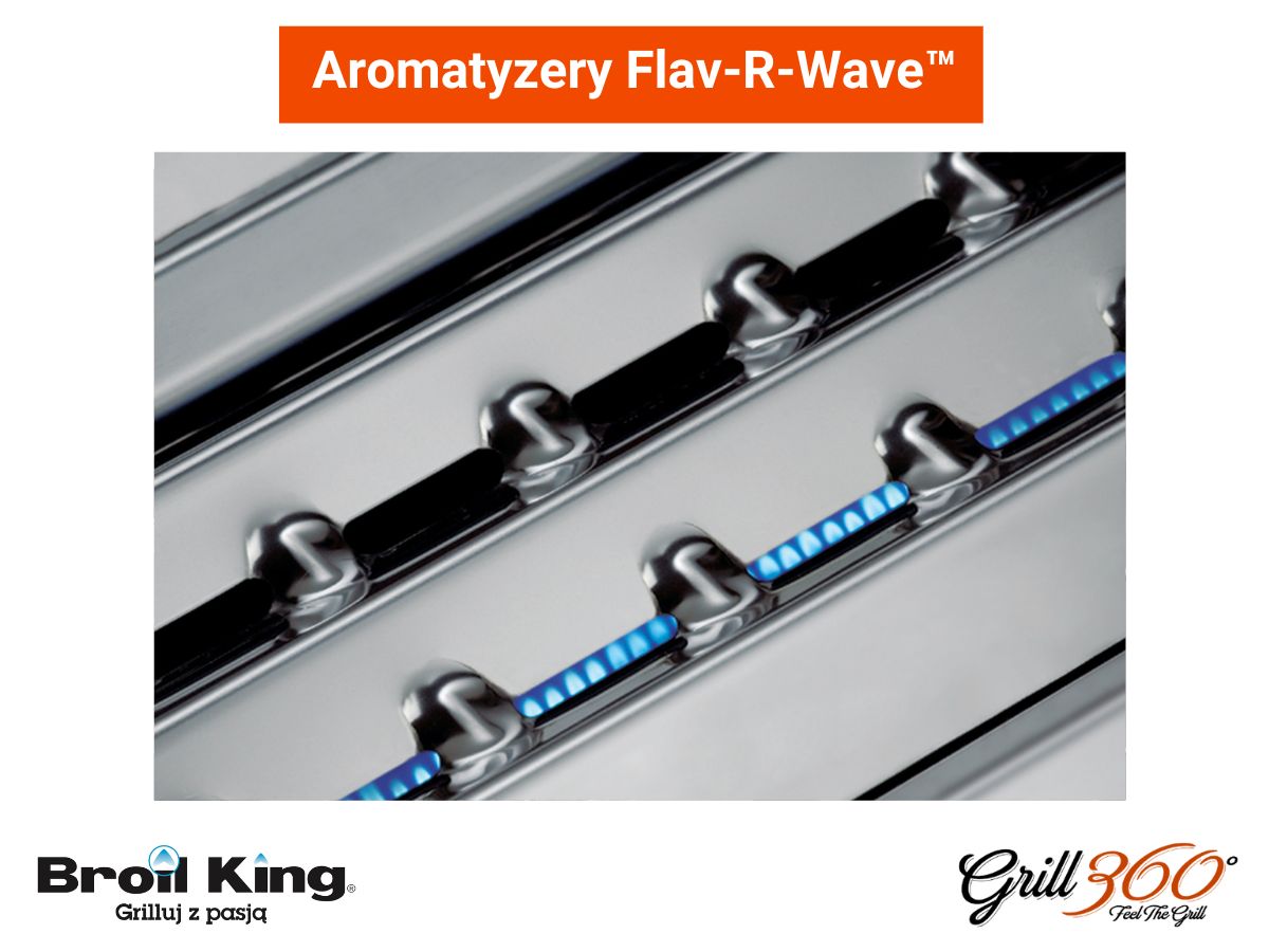 Grill gazowy Broil King Royal 340 - aromatyzery Flav-R-Wave