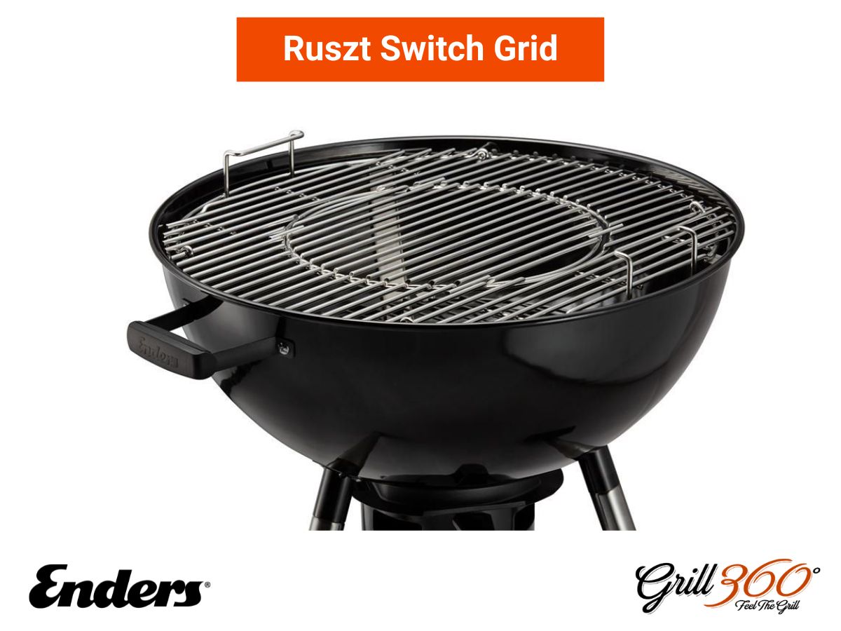Grill węglowy Caldera PRO 57 – ruszt z systemem Switch Grid
