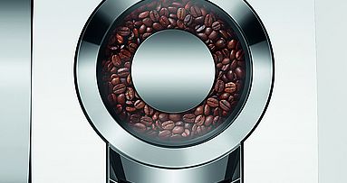 Inteligentny młynek Product Recognising Grinder (P.R.G.) potrafi rozpoznawać wybrany specjał i dobrać do niego odpowiedni stopień zmielenia kawy. 