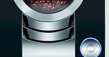 Inteligentny młynek P.R.G. jest sterowany elektronicznie i samodzielnie przestawia się na zdefiniowany wcześniej stopień mielenia – zawsze masz gwarancję, że grubość drobinek kawy jest dobrze dopasowana do czasu parzenia.