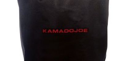Na grillu znajduje się nadrukowane duże logo marki Kamado Joe.