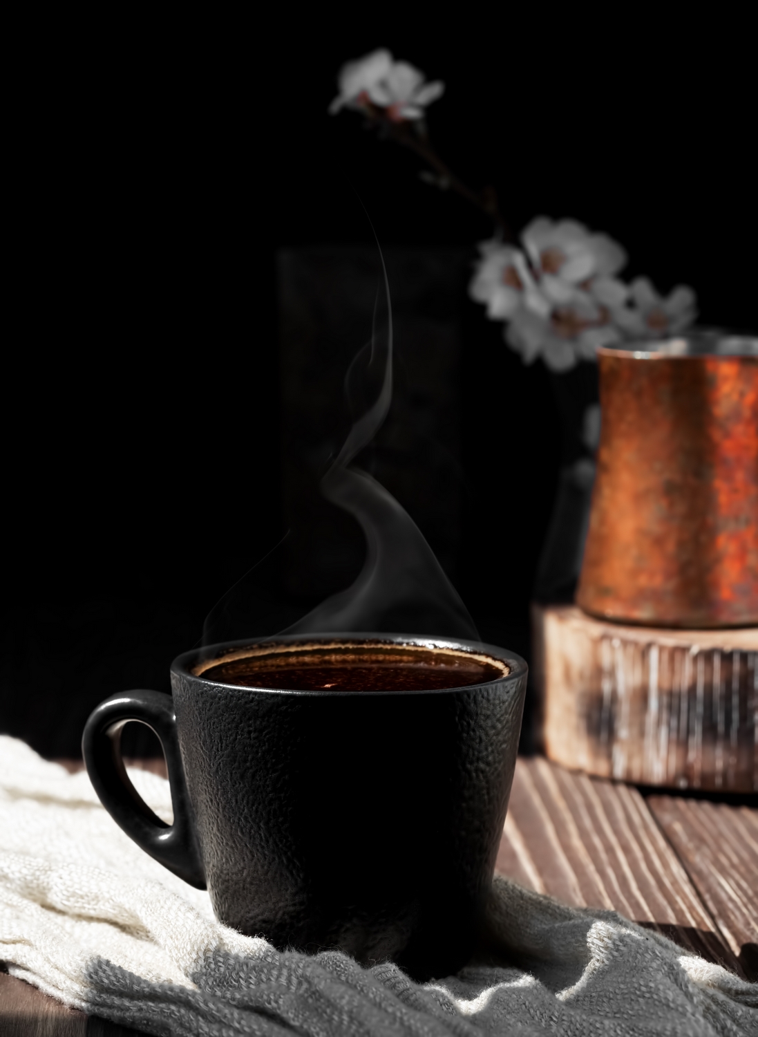 Kawa z topinamburu w filiżance