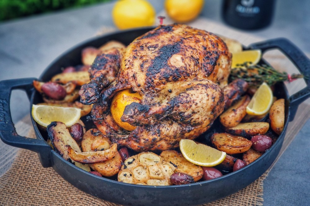 Grecki kurczak z cytrynami – przepis