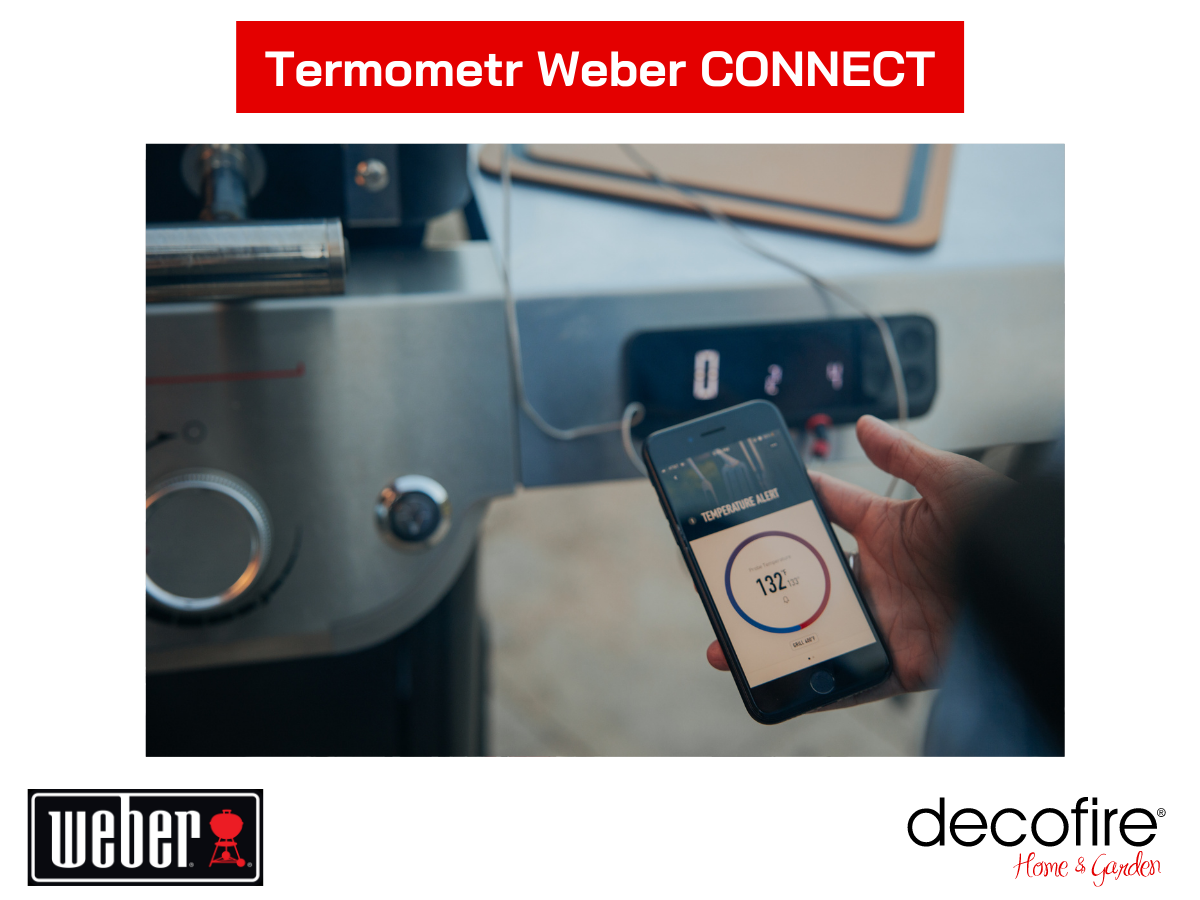 Termometr Weber Connect w grillu Weber Genesis EPX-435