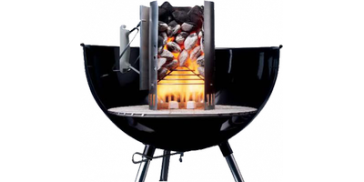 Komin do rozpalania to najszybszy i najłatwiejszy sposób na rozpoczęcie grillowania na węglu lub brykiecie.