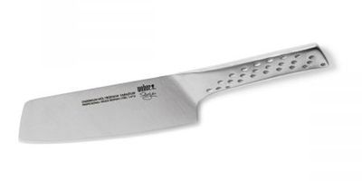 Nóż do warzyw posiada długość 14 cm i jest wykonany ze stali nierdzewnej.